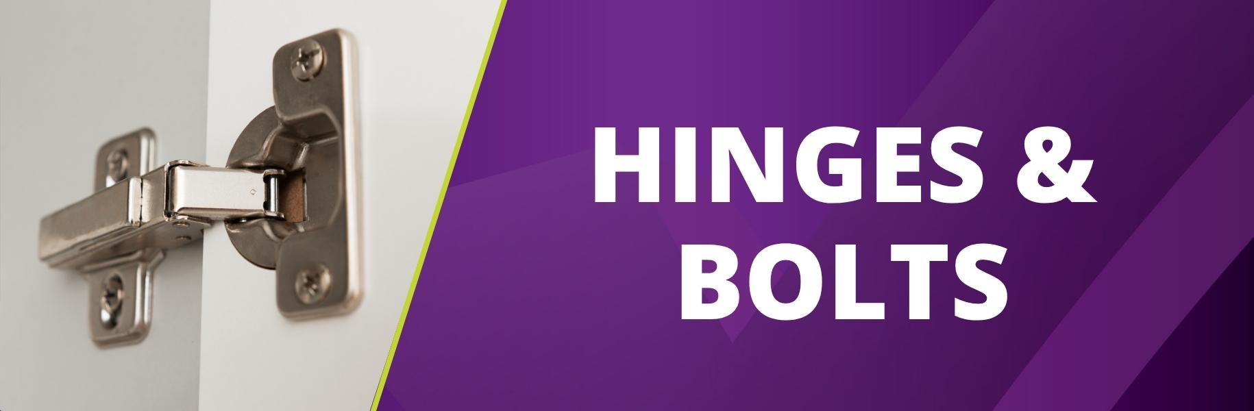 Hinges & Bolts Page image